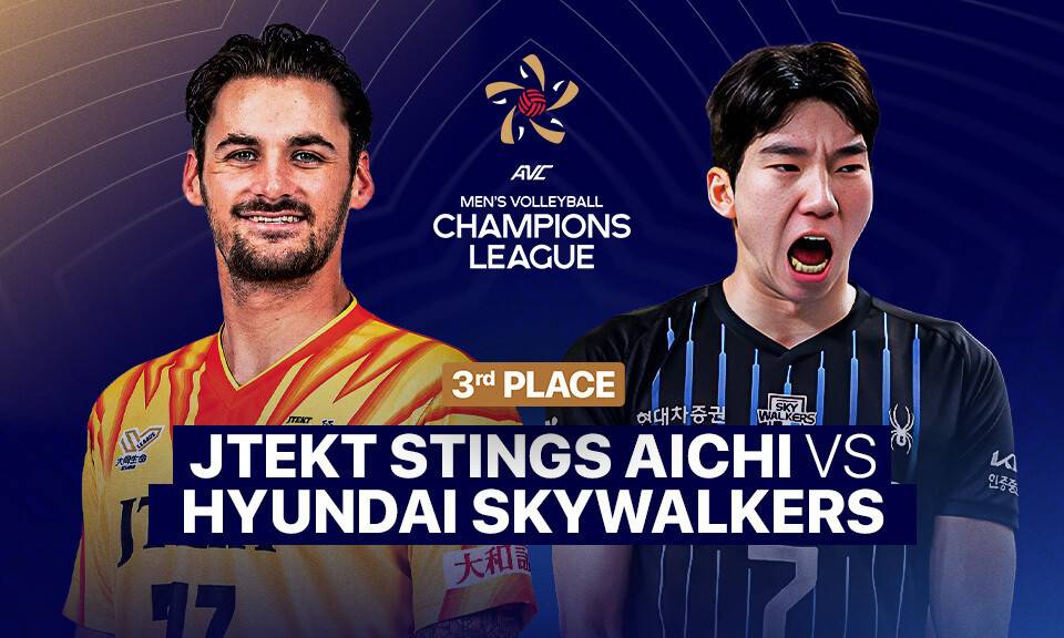 3rd Place: JTEKT Stings Aichi vs Hyundai Skywalkers