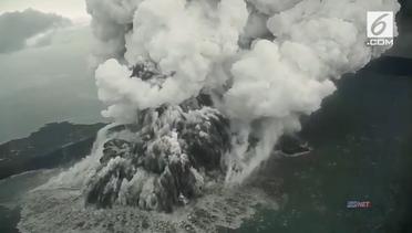 Erupsi Dramatis Gunung Anak Krakatau