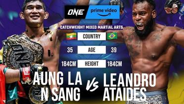 MONSTER KNOCKOUT  Aung La N Sang DESTROYED Leandro Ataides