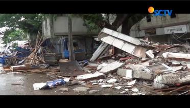 Berdiri di Lahan PT KAI, 27 Bangunan Liar Dibongkar - Liputan6 Petang