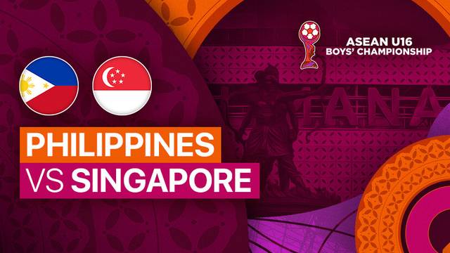 Philippines vs Singapore - Full Match | ASEAN U16 Boys Championships 2024