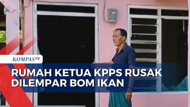 Rumah Ketua KPPS di Pamekasan Rusak Dilempar Bom Ikan oleh OTK