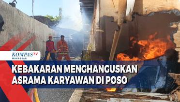 Kebakaran Menghanguskan Asrama Karyawan