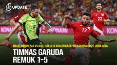 Liputan6 Update: Timnas Garuda Remuk 1-5