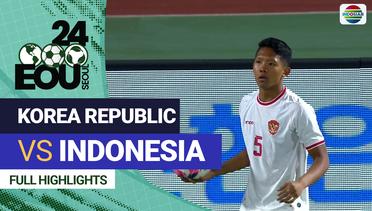 Korea Republic vs Indonesia - Full Highlights | Seoul Earth On Us Cup 2024