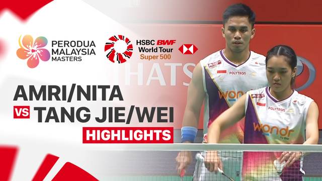 Amri Syahnawi/Nita Violina Marwah (INA) vs Chen Tang Jie/Toh Ee Wei (MAS) - Highlight | Perodua Malaysia Masters 2026