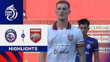 AREMA FC vs Borneo FC Samarinda - Highlights | BRI Liga 1 2024/25