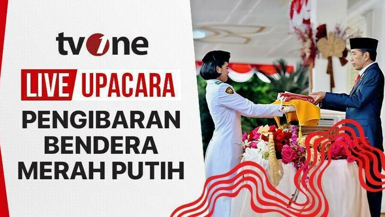 Upacara Pengibaran Bendera 17 Agustus 2024 TVONE Vidio