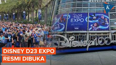 Disney D23 Expo 2022 Dibuka, Ribuan Fans Disney Antusias dan Antre Sejak Subuh