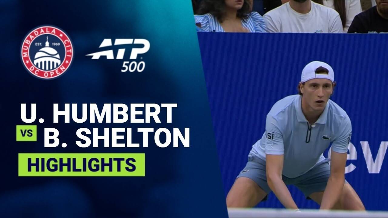 Ugo Humbert vs Ben Shelton - Round 2 (Stadium) | ATP 500: Mubadala Citi DC Open 2026