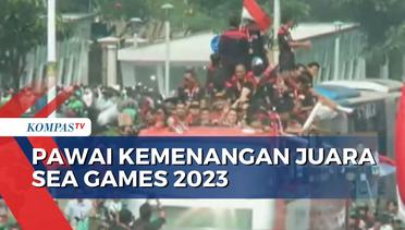 Pawai Kemenangan Timnas Indonesia U-22 Juara SEA Games 2023