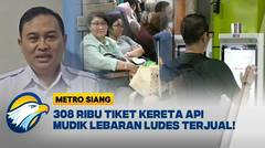 Kereta Api Masih Jadi Primadona Mudik Lebaran 2025 [Metro Siang]