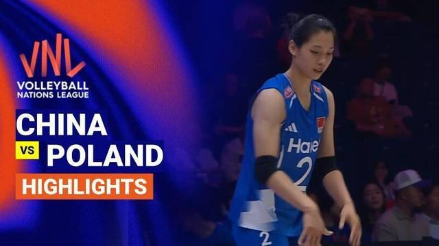 Women: China vs Poland - Highlight | Volleyball Nations League 2026