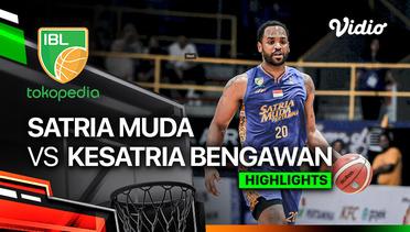 Playoffs - Game 1: Satria Muda Pertamina Jakarta vs Kesatria Bengawan Solo - Highlights | IBL Tokopedia 2024