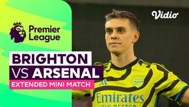 Brighton vs Arsenal - Extended Mini Match | Premier League 23/24