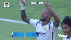 Gol Sundulan Da Silva (Persib) Goyahkan Pertahanan Gawang (Borneo FC) 1-0 | BRI Liga 1 2022/2023