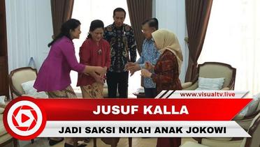 Jusuf Kalla Diminta Jadi Saksi Pernikahan Anak Jokowi, Kahiyang