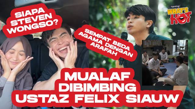 Siapa Steven Wongso Yang Baru Saja Mualaf Dibimbing Ustaz Felix Siauw? Pacar Komika Arafah Rianti