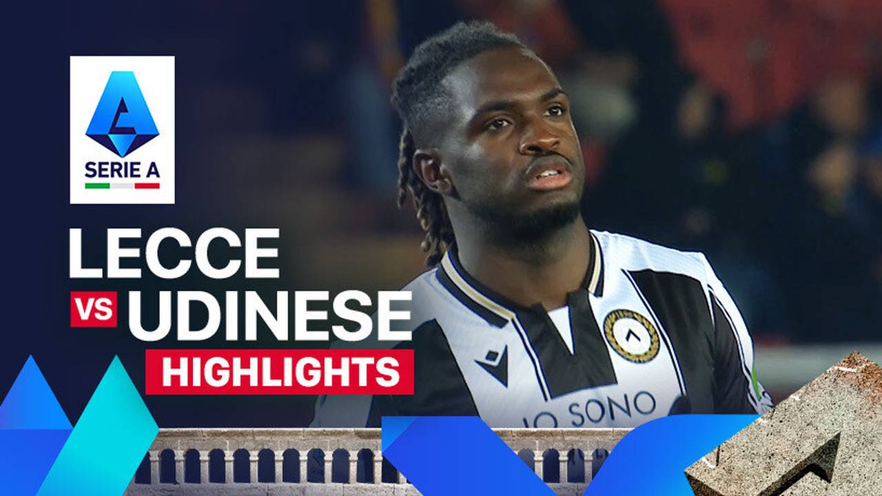 Lecce vs Udinese - Highlights | Serie A 2024/25