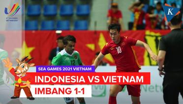 Indonesia Imbangi Vietnam di Laga Perdana Futsal SEA Games 2021
