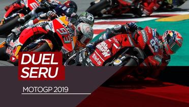 Duel-Duel Seru di MotoGP 2019