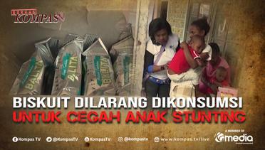 Cegah Anak Stunting di Kota Sorong, Jokowi Larang Pemberian Biskuit | BERKAS KOMPAS