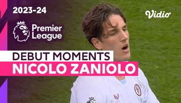 Debut Nicolo Zaniolo | Burnley vs Aston Villa | Premier League 2023/24
