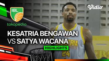 Kesatria Bengawan Solo vs Satya Wacana Salatiga - Highlights | IBL Tokopedia 2024