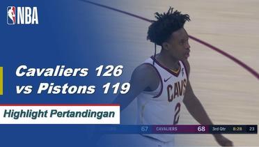 NBA I Cuplikan Pertandingan :  Cavaliers 126 vs Pistons 119