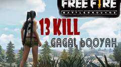 13 kill free fire batleground ala zakirian ar