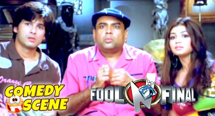Paresh Rawal & Arbaaz Khan Funny Scene | Comedy Scene | Fool N Final |  Hindi Film Full Movie | Vidio