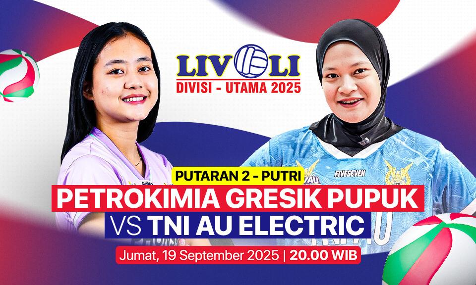 Petrokimia Gresik Pupuk vs TNI AU Electric