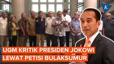 UGM Bacakan Petisi Bulaksumur Kritik Jokowi