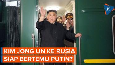 Detik-detik Kereta Lapis Baja Kim Jong Un Berangkat dari Korut ke Rusia