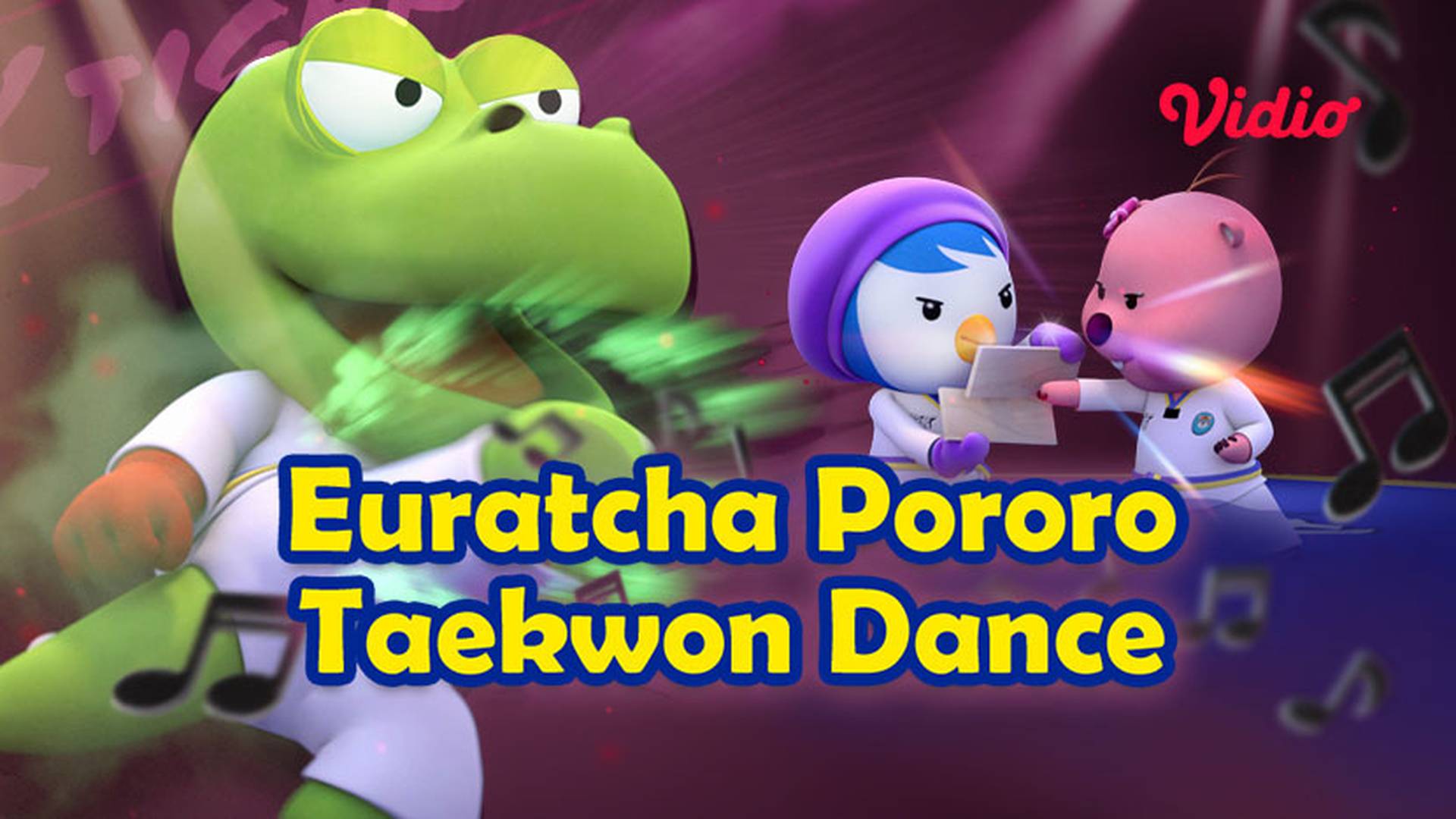 Euratcha Pororo Taekwon Dance