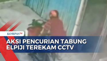 Pencurian Tabung Elpiji di Semarang, Pelaku Terekam CCTV!