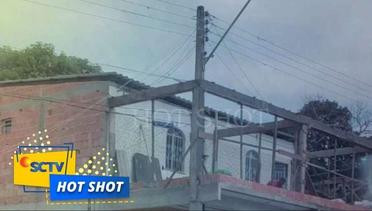 Viral! Tiang Listrik Dijadikan Penyanggah Bangunan Rumah | Hot Shot
