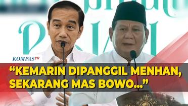 Cerita Prabowo soal Jokowi di Acara NU: Kemarin Saya Masih Dipanggil Menhan, Sekarang Mas Bowo
