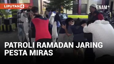 Razia Ramadan, Polisi Bubarkan Pesta Miras dan Balap Liar
