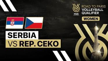 Serbia vs Republik Ceko - Women's FIVB Road to Paris Volleyball Qualifier