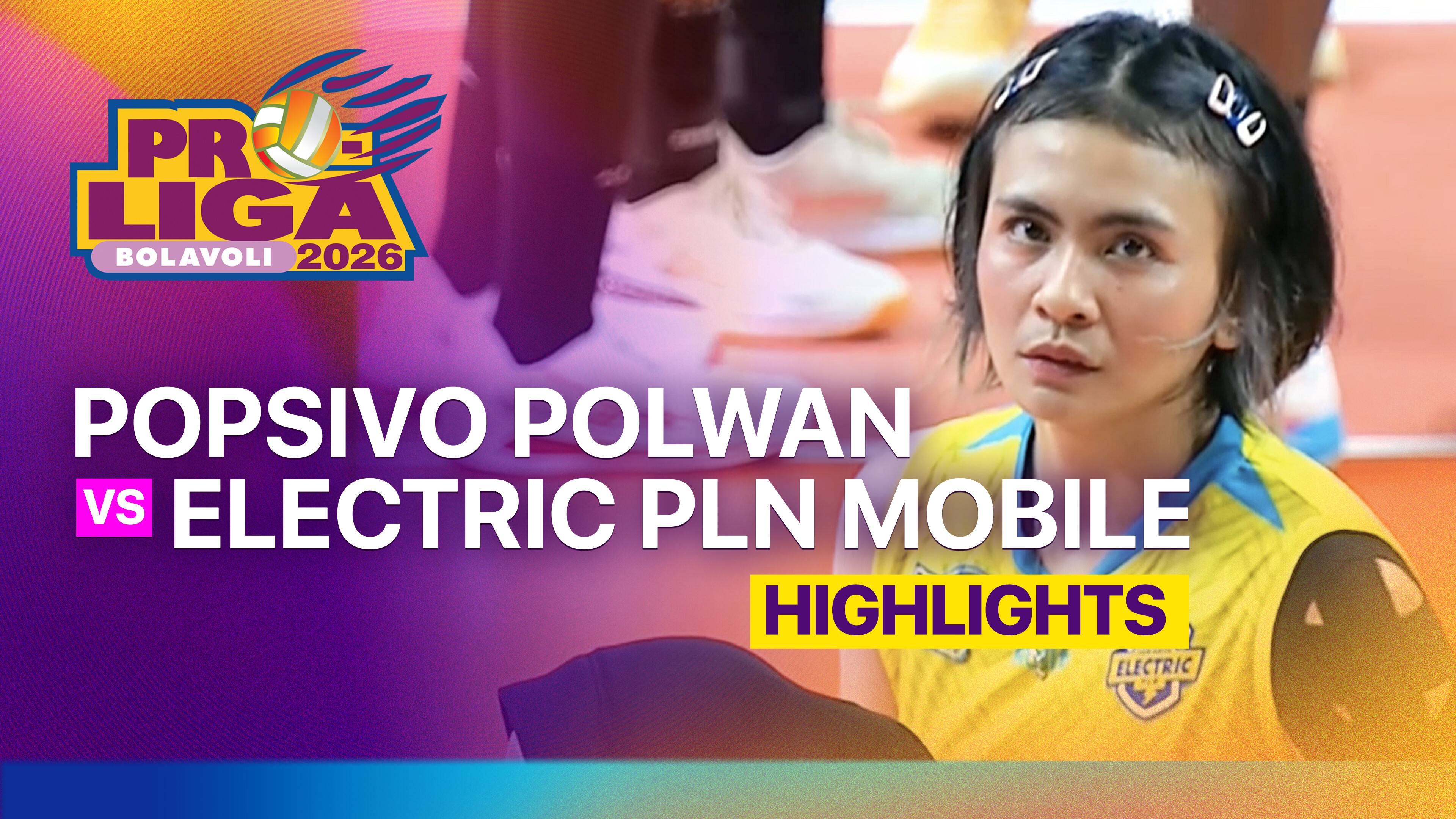 Popsivo Polwan vs Jakarta Electric PLN