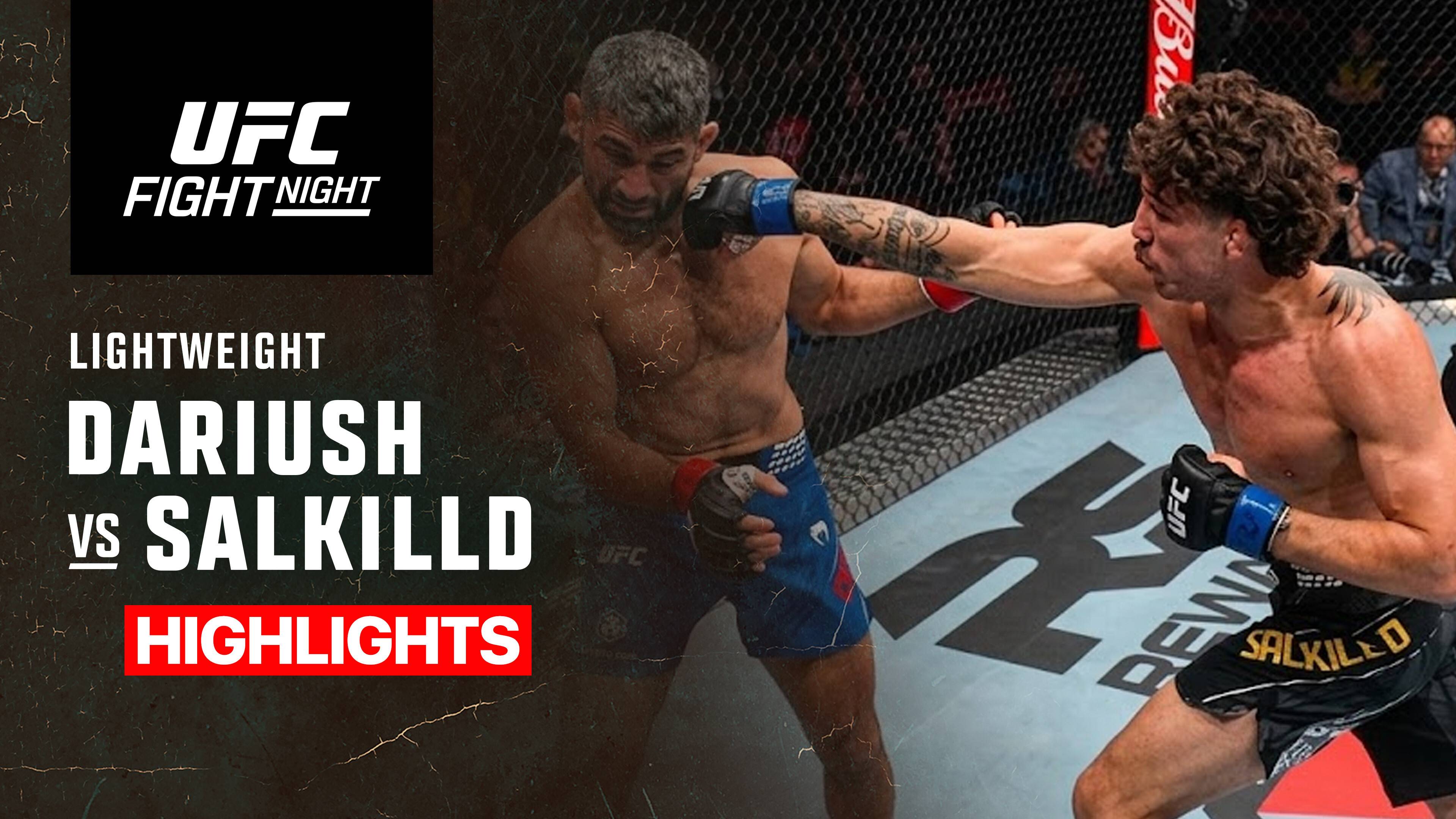 Beneil Dariush vs Quillan Salkilld - Lightweight | UFC Fight Night