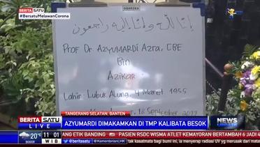 Jenazah Azyumardi Azra Tiba di Indonesia Malam Ini