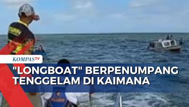 Longboat Tenggelam di Perairan Kaimana,  12 Korban Selamat dan 5 Lainnya Ditemukan Meninggal