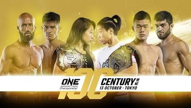 ONE Championship: CENTURY PART I Weigh-Ins & Hydration Test