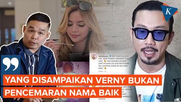 Dilaporkan Denny Sumargo ke Polisi, Pihak Verny Hasan: Kami Akan Hadapi