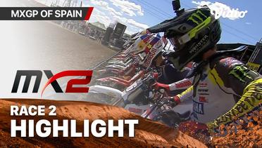 Highlights | Round 6 Spain: MX2 | Race 2 | MXGP 2023