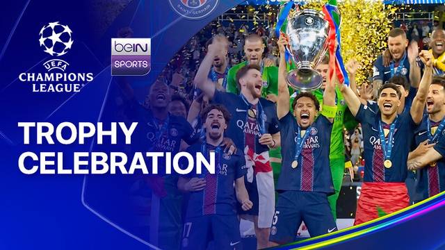 PSG Trophy Celebration | UEFA Champions League 2025/26