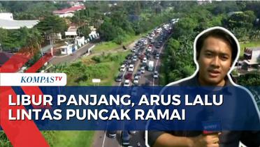 Libur Panjang, Kawasan Puncak Ramai Kendaraan Plat Jakarta