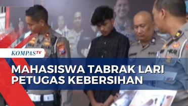Mabuk, Mahasiswa Tabrak Lari Petugas Kebersihan di Malang